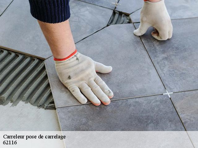 Carreleur pose de carrelage  62116