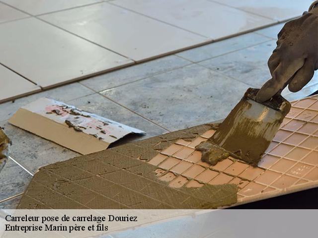 Carreleur pose de carrelage  62870