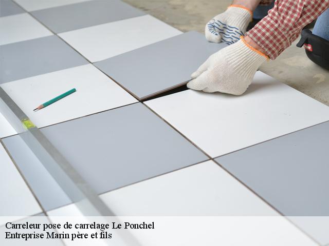 Carreleur pose de carrelage  le-ponchel-62390 Entreprise Marin père et fils 