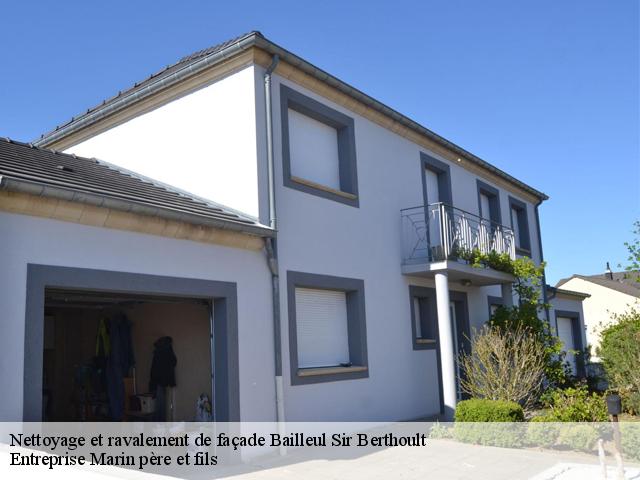 Nettoyage et ravalement de façade  bailleul-sir-berthoult-62580 Entreprise Marin père et fils 