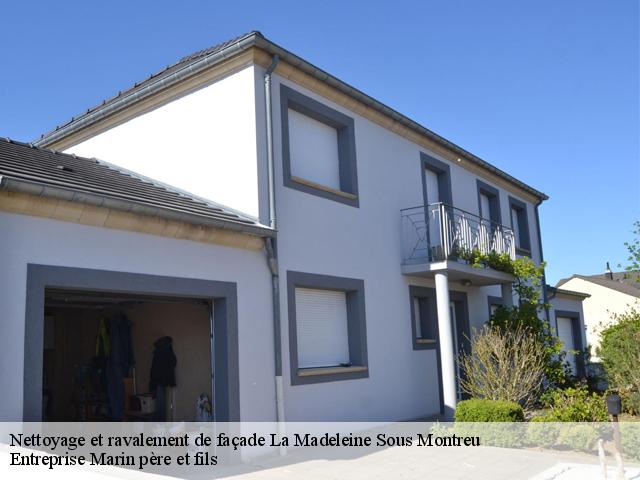 Nettoyage et ravalement de façade  la-madeleine-sous-montreu-62170 Entreprise Marin père et fils 