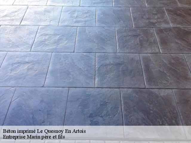 Béton imprimé  62140